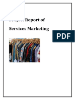 A Project Report of Services Marketing