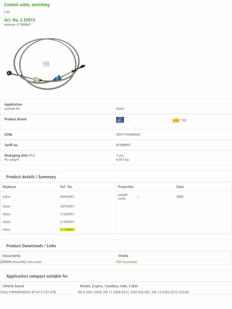Product Details Application PDF