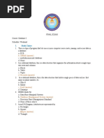 B. DBMS (Answer) : I. Multi Choice