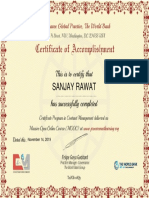 Certificate CPCM