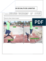 SALTO de LONGITUD (Trabajo de Atletismo