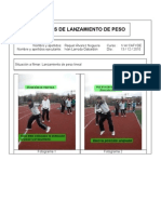 Lanzamiento de Peso (Trabajo Atletismo)