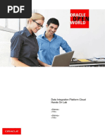 Data Integration Platform Cloud Hands On Lab