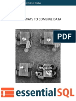 Three Main Ways To Combine Data