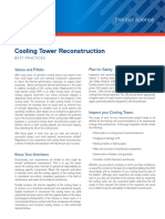 Cooling Tower Reconstruction: Thermal Science