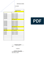 Charlote B. Bueno Teacher I: Individual Workweek Accompishment Report