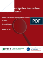 CIMA-Investigative Journalism - Dave Kaplan PDF