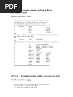 RPGLE - Example Chaining To Logical File To Write/update Data