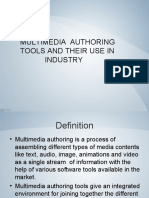 Multimedia Authoring Tools and Their Use in Industry
