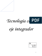 Técnologia Como Eje Integrador Caba 2016