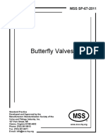 Butterfly Valves: MSS SP-67-2011