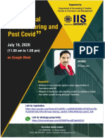 Professional Careers During and Post Covid: Webinar On