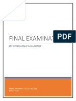 E&l Final Exam PDF