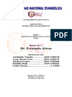 Proyecto Operativo Anual (Poa)