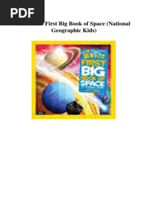 Little Kids First Big Book of Space (National Geographic Kids)