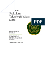 SMT 6 - Modul Praktikum Teknologi Sediaan Steril (TSS)