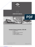 Operator'S Manual: Compact Genset Controller, CGC 400