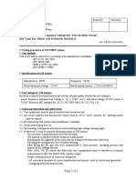 HV Test Procedure