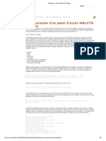 Setting Up A Basic MikroTik Hotspot PDF