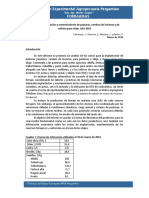 Inta Pergamino Costos de Implantacion de Pasturas Verdeos de Invierno y Cultivos para Silaje 2016 PDF