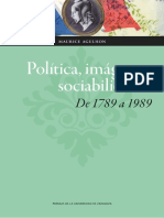 Agulhon, Maurice. Política, Imágenes, Sociabilidades. de 1789 A 1989 PDF