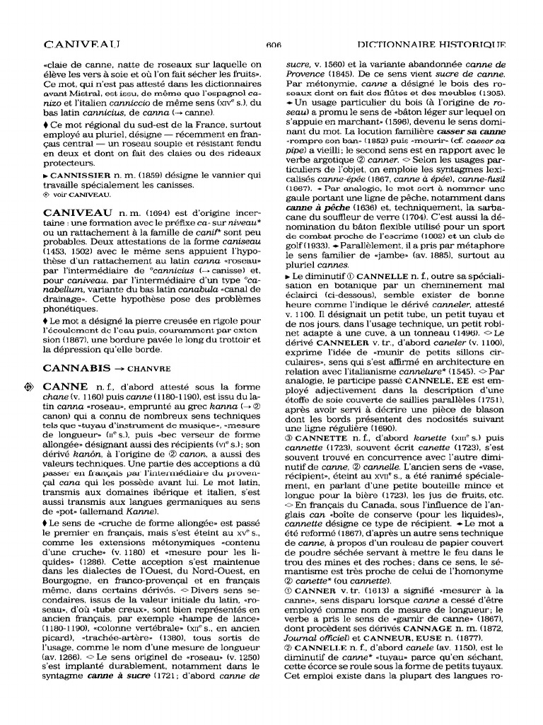 Le Robert Dictionnaire Historique 1c | Canoë | Caoutchouc Canne à pêche improvisée, 3 poissons au déjeuner ! La Carapate