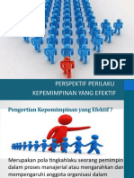 Kepemimpinan Efektif - Perilaku Organisasi