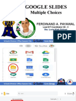 Google Slides - Multiple Choices Quiz - PAYAWAL