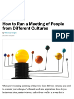 How To Run A Meeting With Multiculture PDF