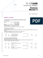 Corrig+ Devoir 1 2011