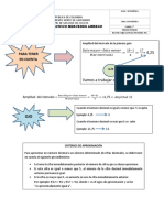 GUIA Amplitud  del intervalo