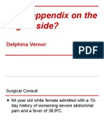 Is My Appendix On The "Right" Side?: Delphina Vernor