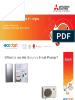 Presentation Heading: Air Source Heat Pumps