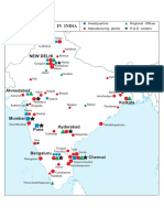 MAP - French Companies in India