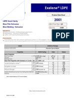 Exelene Ldpe: LDPE Good Clarity Low Density Polyethylene