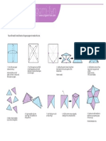 Origami Modular Star Print