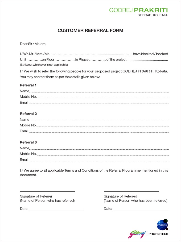 Referral Form | PDF | Common Law | Private Law