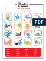 Verb Challenge PDF