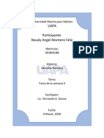 Tarea de La Semana X Neudy Angel Montero Feliz - Derecho Romano