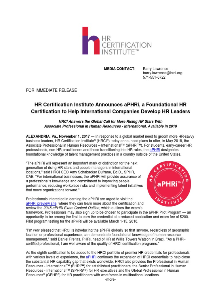 aPHRi Online Tests
