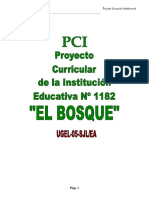 MODELO Proyecto Curricular Institucional PCI