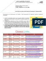 Circular Programación Semanal PDF