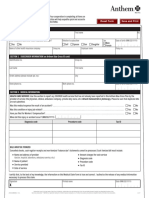 Anthem Medical Claim Form