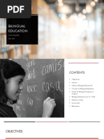 Bilingual Education