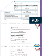 Calculer L'extrait Sec Et La CPV de Cette Formule:: Matières Premières Rôles Masse (G)