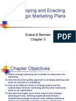 Developing and Enacting Strategic Marketing Plans: Evans & Berman
