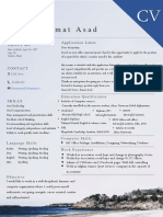 Esmat Asad: Application Latter About Me