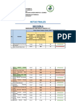 Notas Finales, Sección a, USAC, T-11.