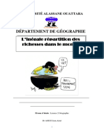 Cours Inégale Répartition Des Richesses L 2 PDF