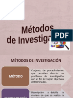 Métodos de investigación